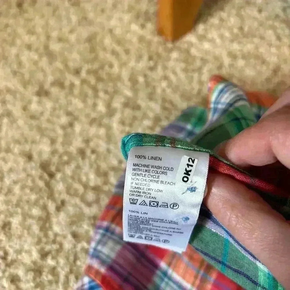 *Tommy Bahamas Madras Men’s Button-up Size S - Picture 7 of 7